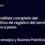 Análisis completo del archivo de registro del servidor paso a paso